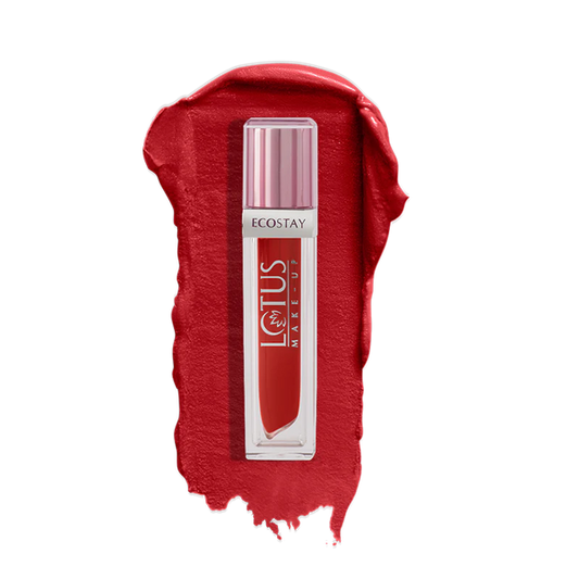 LOTUS MAKEUP ECOSTAY MATTE LIP LACQUER EL08 SCARLET RED
