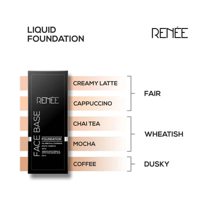 RENEE FACE BASE FOUNDATION CAPPUCCINO 23ML