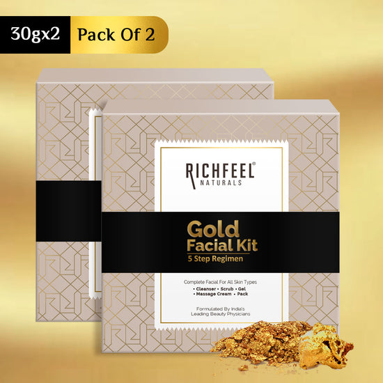 RICHFEEL GOLD FACIAL KIT COMBO 30G