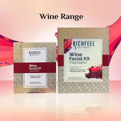 RICHFEEL WINE FACIAL KIT