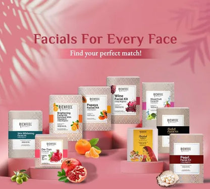 RICHFEEL WINE FACIAL KIT 250G