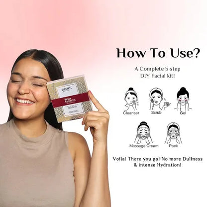 RICHFEEL WINE FACIAL KIT