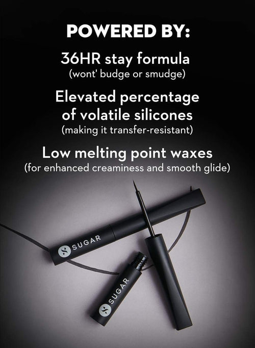 SUGAR EYELINER GRAPHIC JAM 36HR 01 BLACKEST BLACK 2 ML