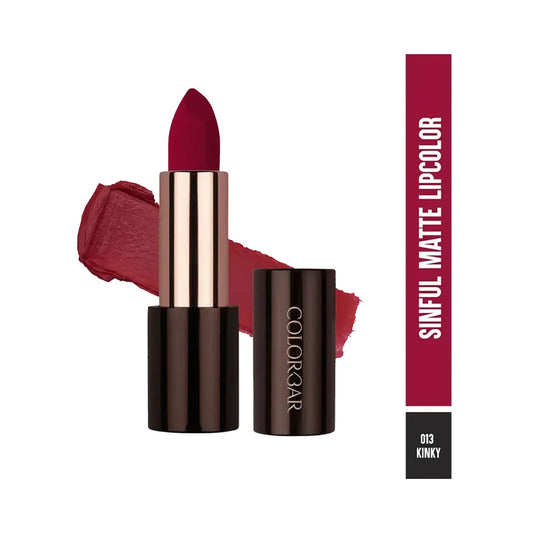 COLORBAR LIPSTICK SINFUL MATTE 013KINKY 3.5 G