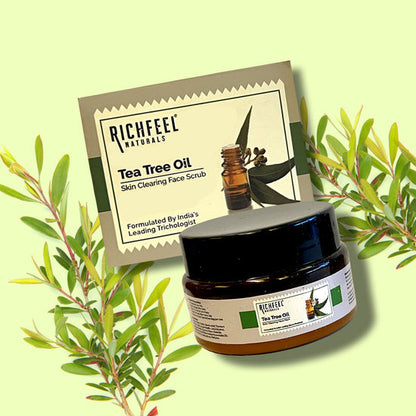 RICHFEEL SCRUB TEA TREE 50G