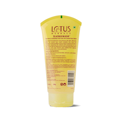 LOTUS HERBALS FACEWASH TEATREE 80 ML