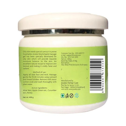 JOVEES VERA AND APPLE MASSAGE GEL 400GM