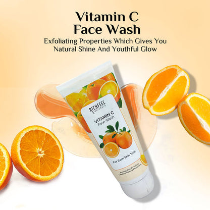 RICHFEEL FACEWASH VITAMIN C 100G