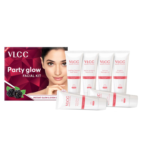 VLCC FACIAL KIT PARTY GLOW 60G