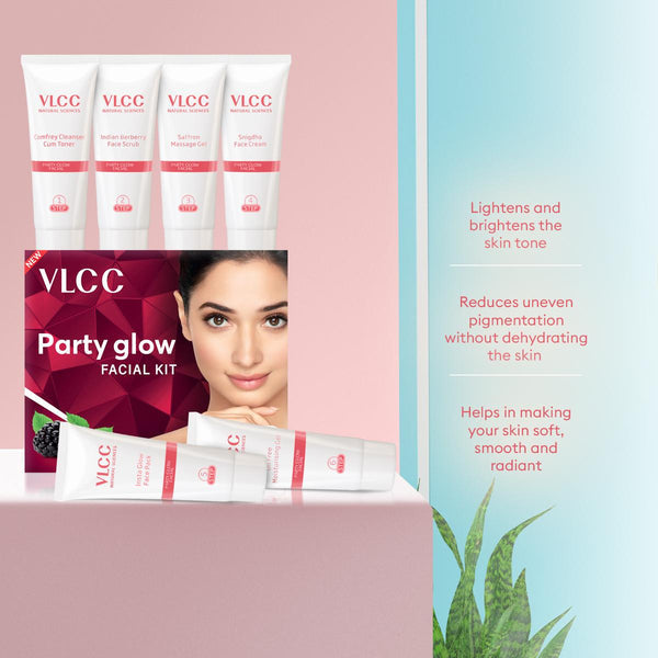 VLCC FACIAL KIT PARTY GLOW 60G