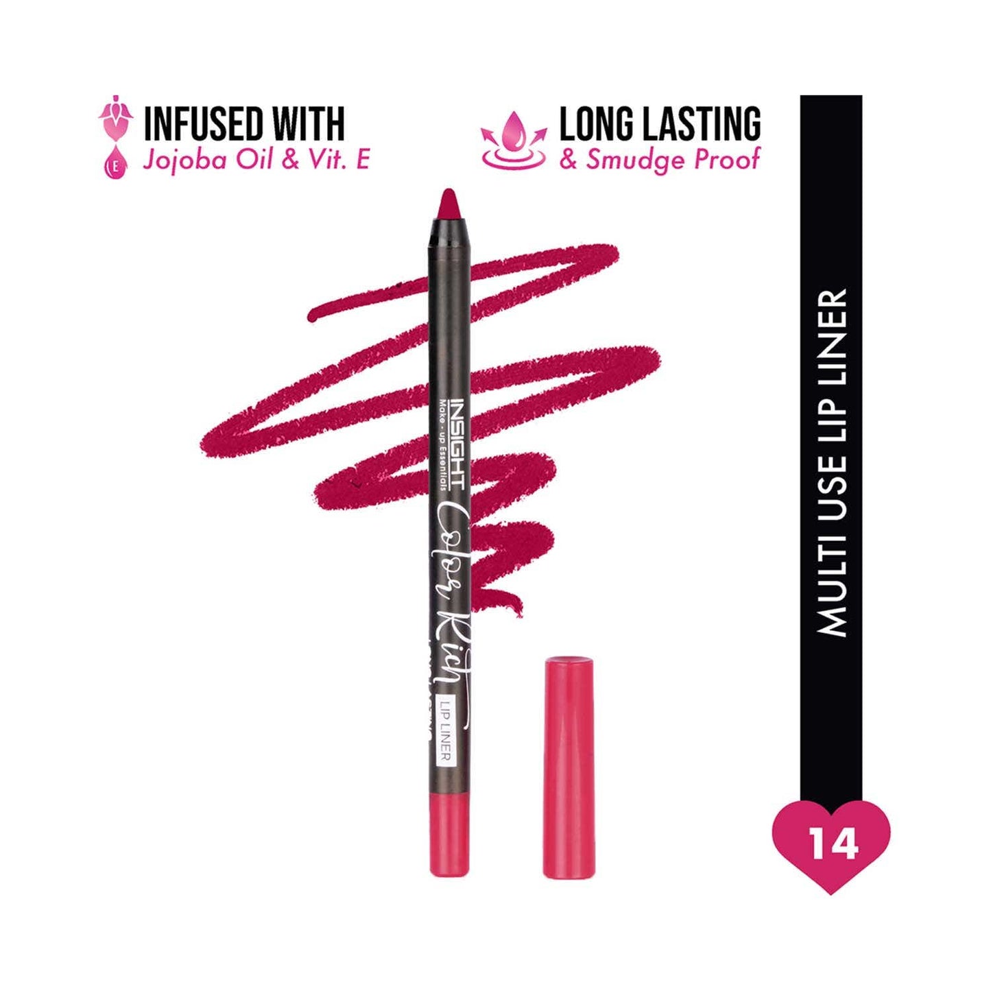 Insight Cosmetics Color Rich Lip Liner Shattered Pink