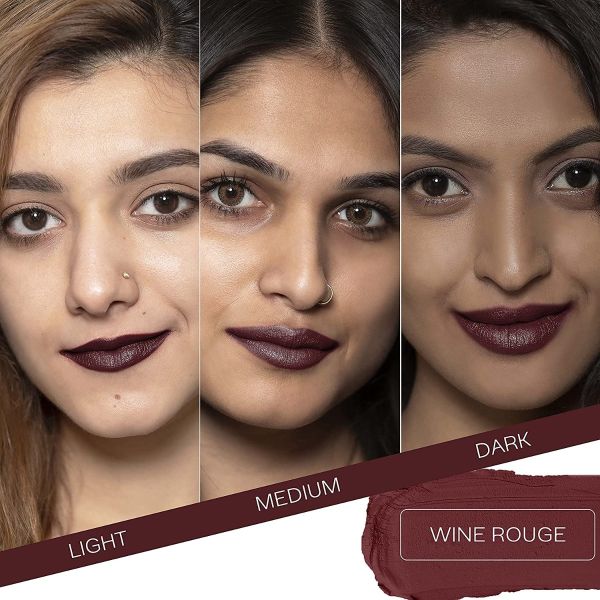 FACES WEIGHTLESS MATTE FINISH LIPSTICK 30 WINE ROUGE 4 G  CC5833