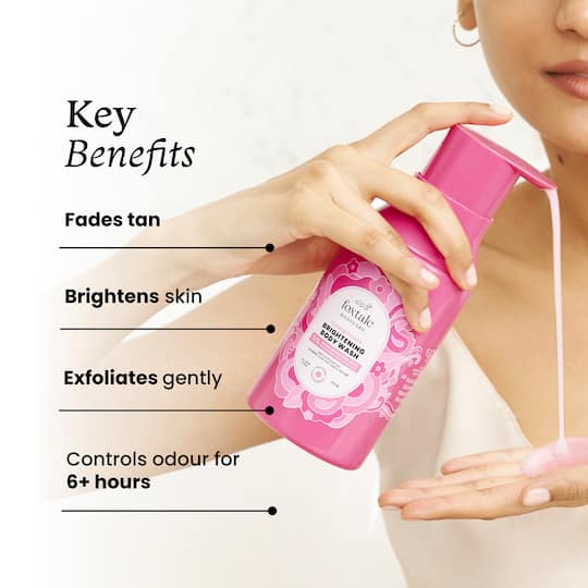 FOXTALE BODY CARE FLOWER POWER BRIGHTENING BODY WASH 250ML